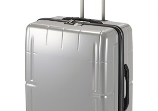 プロテカ、指紋認証ロック機構を搭載した指のタッチで解錠できるスーツケース発売