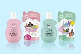 クラシエ、バーバパパとコラボしたデザインのボディソープを限定発売