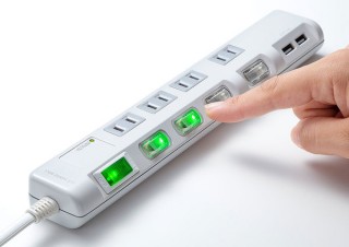 サンワサプライ、USB充電ポートや電源ON/OFFスイッチが付いた電源タップ3シリーズを発売
