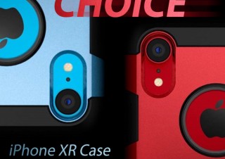 Spigen、iPhone XR用の耐衝撃ケース「タフ・アーマー」の新色レッドとブルーを発売