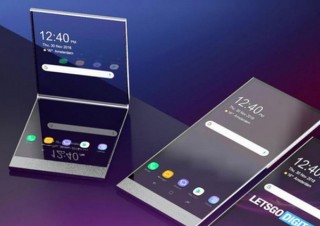 ソニーが「折りたたみペリア」開発中!? 5G対応で有機EL画面を内側に折りたたむ「Xperia F」