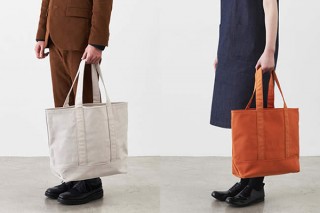 倉敷帆布のバイストン、ミニマルデザインのファスナートート発売