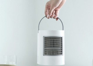 ソウイ、軽量710gで卓上サイズのコンパクト冷風扇を発売