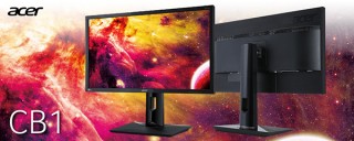 エイサー、4KとHDR10対応のマルチユース28型モニターを発売