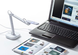 サンワサプライ、オートフォーカス800万画素の高解像度書画カメラを発売
