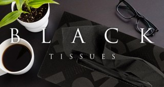 大昭和紙工産業、デザインを刷新した黒いティッシュ「BLACK TISSUES」を発売