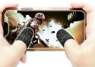 上海問屋、スマホゲームを快適にする高感度の指サックを発売