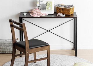 サンワサプライ、奥行45cmでシンプル設計のブラウン色デスクを7サイズ発売