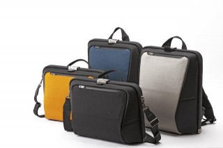 機能とデザインを兼ね備えたビジネスバッグ「フォルテ」。ショルダータイプは中でPCを開くことも