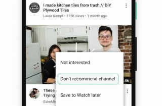 YouTube、動画視聴後のおすすめ動画について「このチャンネルを勧めない」機能などを追加
