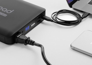リンクス、ACポートも搭載した2万6800mAhの大容量モバイルバッテリー「AC-27KS」を発売