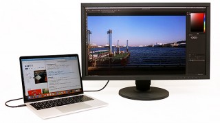 MacBook Proとの相性は抜群！ ColorEdgeシリーズの新スタンダード・モニターを検証