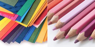 500種類の紙と500色の色鉛筆を体験できる竹尾とフェリシモのコラボレーションイベントが開催中