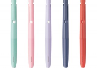 ゼブラ、ブレないボールペン「ブレン」よりパステル調などの新色が登場