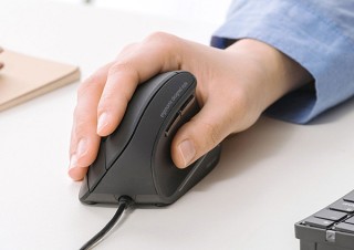 サンワサプライ、エルゴノミクスデザインで腱鞘炎を予防するマウス発売