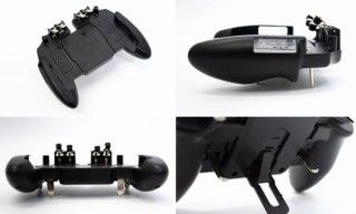 上海問屋、6本指操作でバトロワを有利にする「モバイルゲーミンググリップ」発売