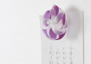 涼を呼ぶマグネット「Kaze guru ma（カゼグルマ）」が期間限定の朝顔デザインで登場