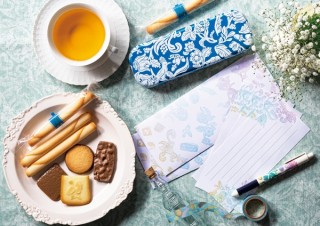 ヨックモック史上初！ 初代シガール缶のデザインを起用した文房具セット「ヨッ具モッ具」発売決定