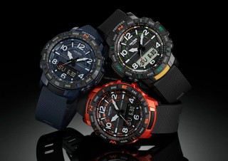 カシオ、クワッドセンサーとスマホリンク機能を搭載した「PRO TREK」新モデルを発売