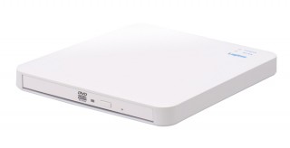 ロジテック、スマホとワイヤレス接続できるDVDドライブを発売