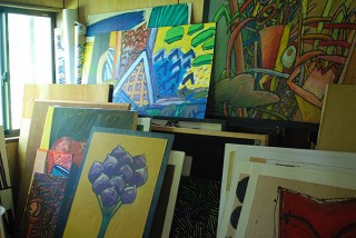 イデーショップの3店舗で画家のTAGAMI氏の作品を紹介する展覧会がスタート