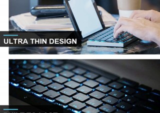 16mmの極薄型！ ミニマリストのためのメカニカル・キーボード「Vinpok Taptek」