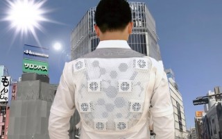 40度の炎天下環境を25度に保つ、世界初AI搭載ジャケット「Smart Cool Jacket」