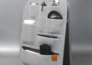 荷物の移し替えが容易、ノートPCやタブレットも入るリュック型対応のインナーバッグ