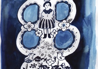 イラストレーターの大神慶子氏と吉田裕美氏による2人展「resonance」