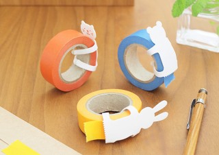 スガイワールド、動物型のマスキングテープカッター「アニマルハグ」の第2弾を発売