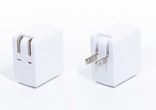 上海問屋、出力最大3.4Aでスマホとタブレットを同時充電できる「2ポートUSB充電器」