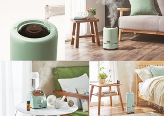 ラドンナ、レトロクラシックデザインの「Toffy超音波アロマ加湿器Ⅲ」を発売