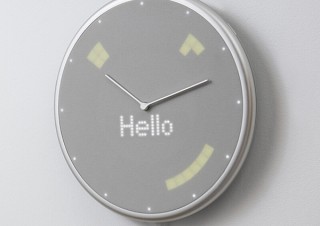 Gloture、天気や予定をLEDで知らせる掛け時計Glance Clockを発売