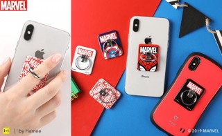 Hamee、マーベルロゴやヒーローをモチーフにしたスマホリングを発売