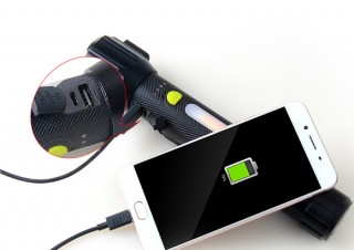 阿芙、モバイルバッテリーとして利用できる多機能懐中電灯hammer light発売