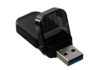 ロジテックINA、フリップキャップ式のUSBメモリ「LMC-GU3」のブラックモデルを発売