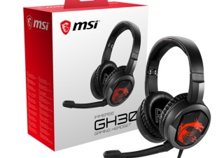 MSI、大口径ドライバーを採用したエントリー向けゲーミングヘッドセットを発売