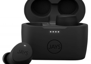 JAYS、IPX5防滴仕様で9.5時間の連続再生が可能な完全ワイヤレスイヤホンを発売