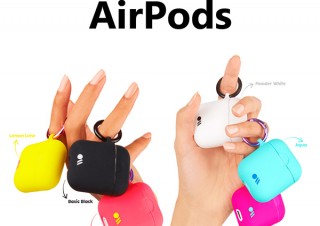 がうがう、シリコン製ネオンカラーなど4タイプのAirPodsケース発売