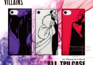 マレフィセント、クルエラ、女王の3種！「ディズニーヴィランズ・iPhone 8/7/6s/6用 オールTPUケース」