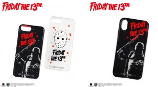 サンキューマート、「13日の金曜日」ジェイソンとのコラボiPhoneケースとスマホリングを発売