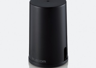エレコム、LANケーブルをすっきりまとめられる円筒ケーブルボックス「EKC-CLD001」を発売
