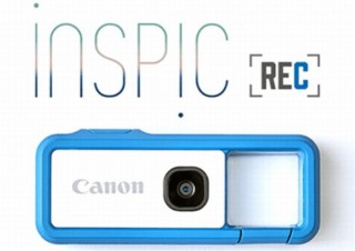 キヤノンの90gぶらさげカメラ「iNSPiC REC」、日本でも台数限定販売開始