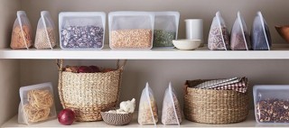 環境にも人にも優しく、手軽に調理もできる、プラスチックフリーの食品用保存容器「stasher」に新作が登場