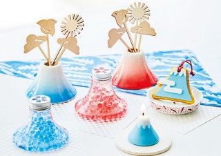 カメヤマキャンドルハウスから、縁起がよくてかわいい「富士山ディフューザー」など、4種が新発売