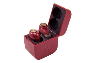 AVIOT、完全ワイヤレスイヤホンTE-D01g-より和テイストなコーディナルレッドが登場