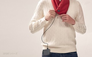 Gloture、USB接続で内蔵ヒーターが温まるネックウォーマーSUSTAINを発売