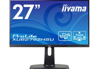 iiyama、フルHD対応の27型ワイド液晶ディスプレイ「XUB2792HSU」を発売