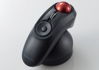 エレコム、ワイヤレス仕様で10ボタン搭載のトラックボール「Relacon」を発売