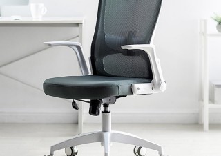 サンワサプライ、清潔感あるホワイトフレームのキャスター付きメッシュチェア発売